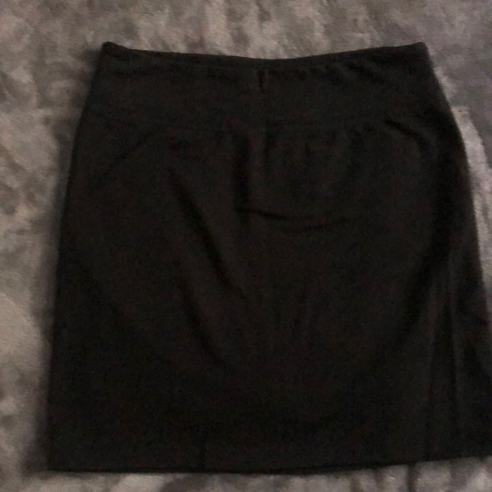Garage cotton mini skirt
